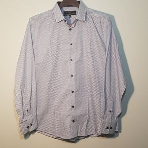 Versace 19.69 Blue Button Up/Down — Never Worn!